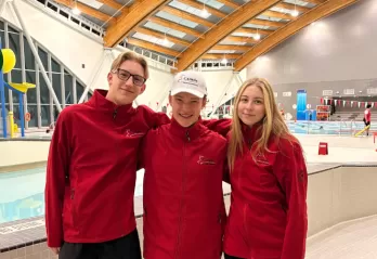 Kingston Falkenberg, Corbin Gilbert, and Rylee Bashow