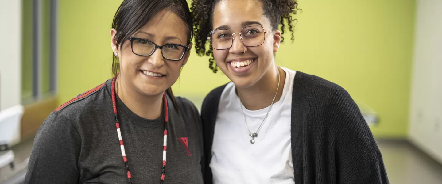 YMCA staff smiling