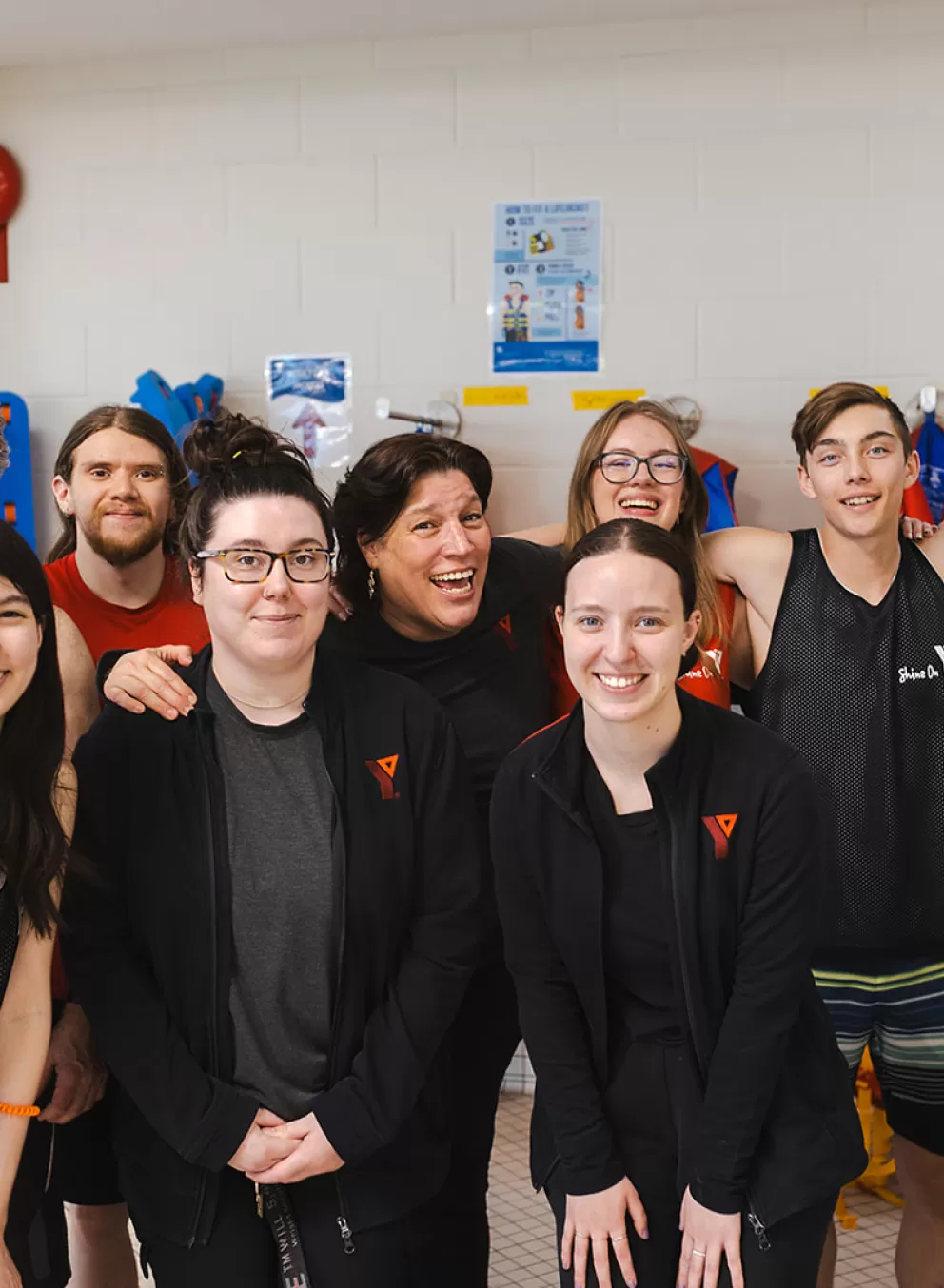 Staff at Brookfiels Residential YMCA at Seton