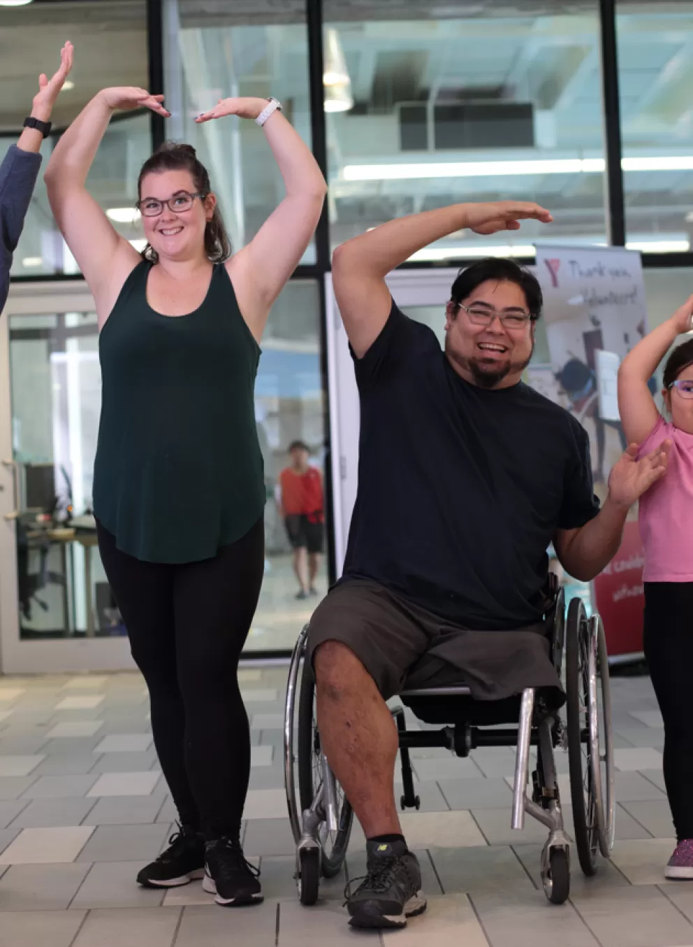 Family at YMCA