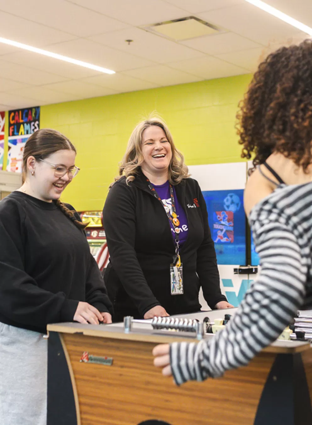 YMCA Outreach Program -Youth in the youth room