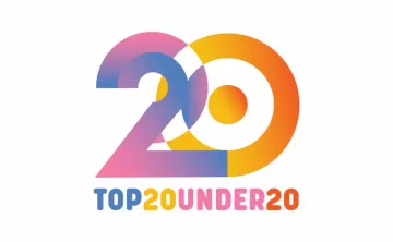 To 20 under 20 Logo
