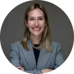 Woman smiling