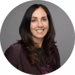 Woman smiling