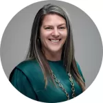 Woman smiling
