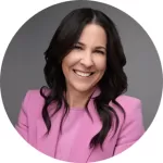 Woman smiling