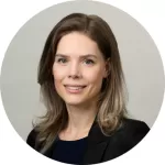 Woman smiling