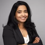Woman smiling