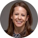 Woman smiling
